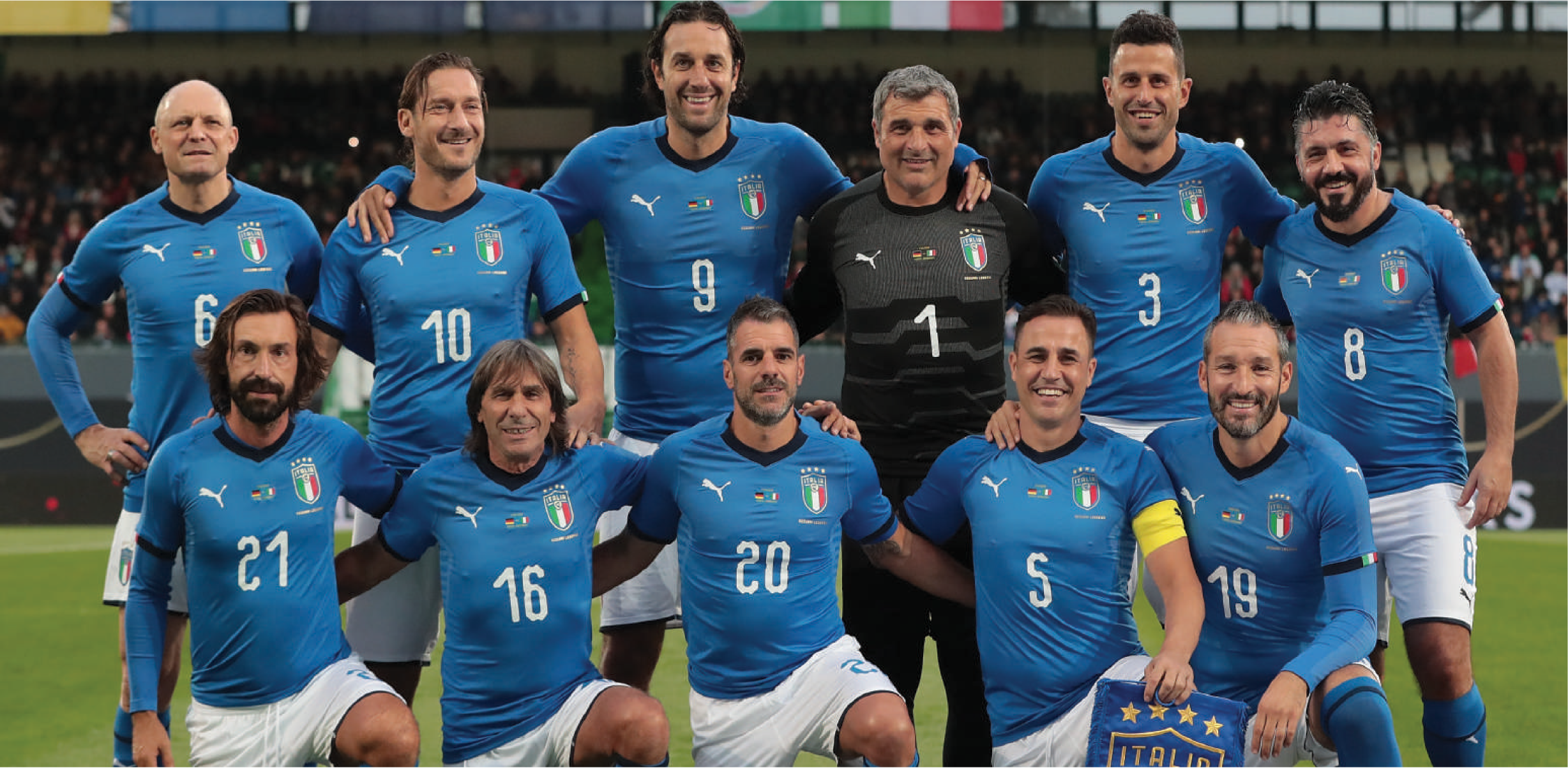 Azzurri legends team photo